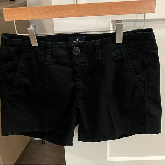 Black American Eagle Shorts - Picture 1 of 4